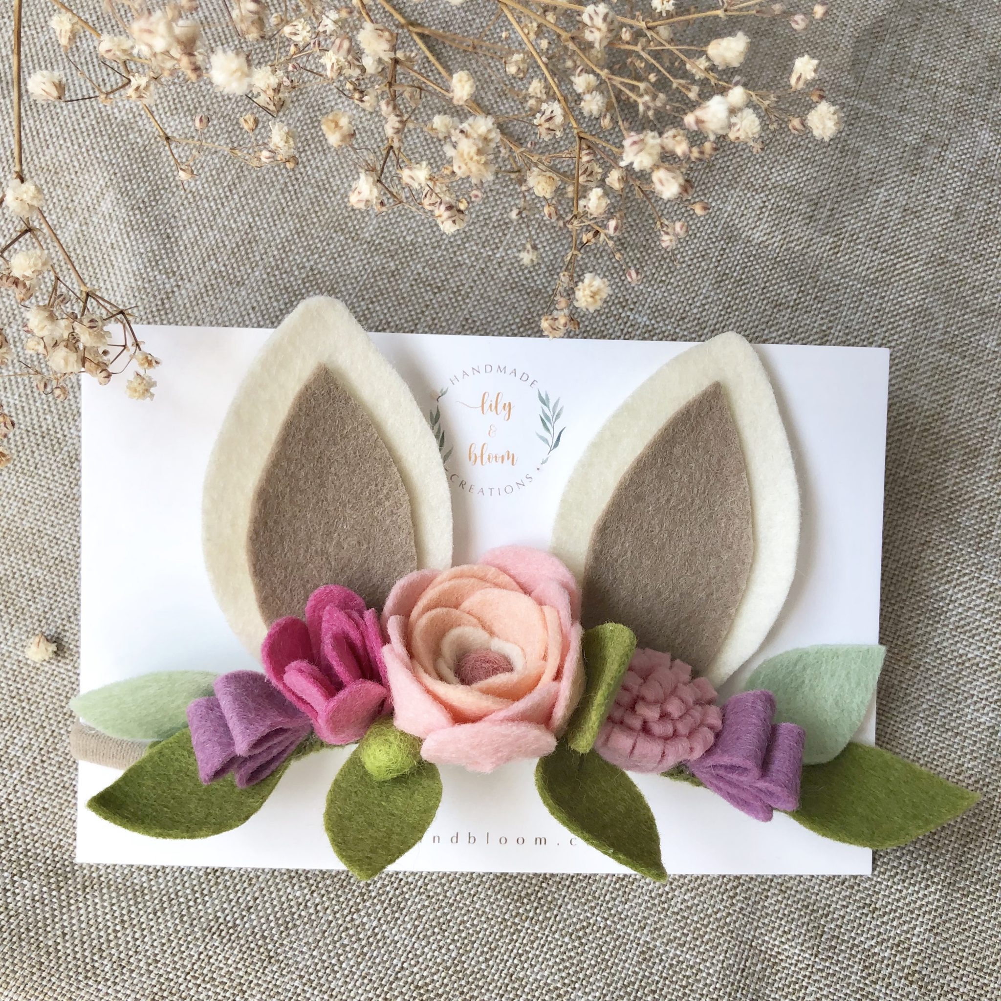 Spring Bunny Ears Lily and Bloom